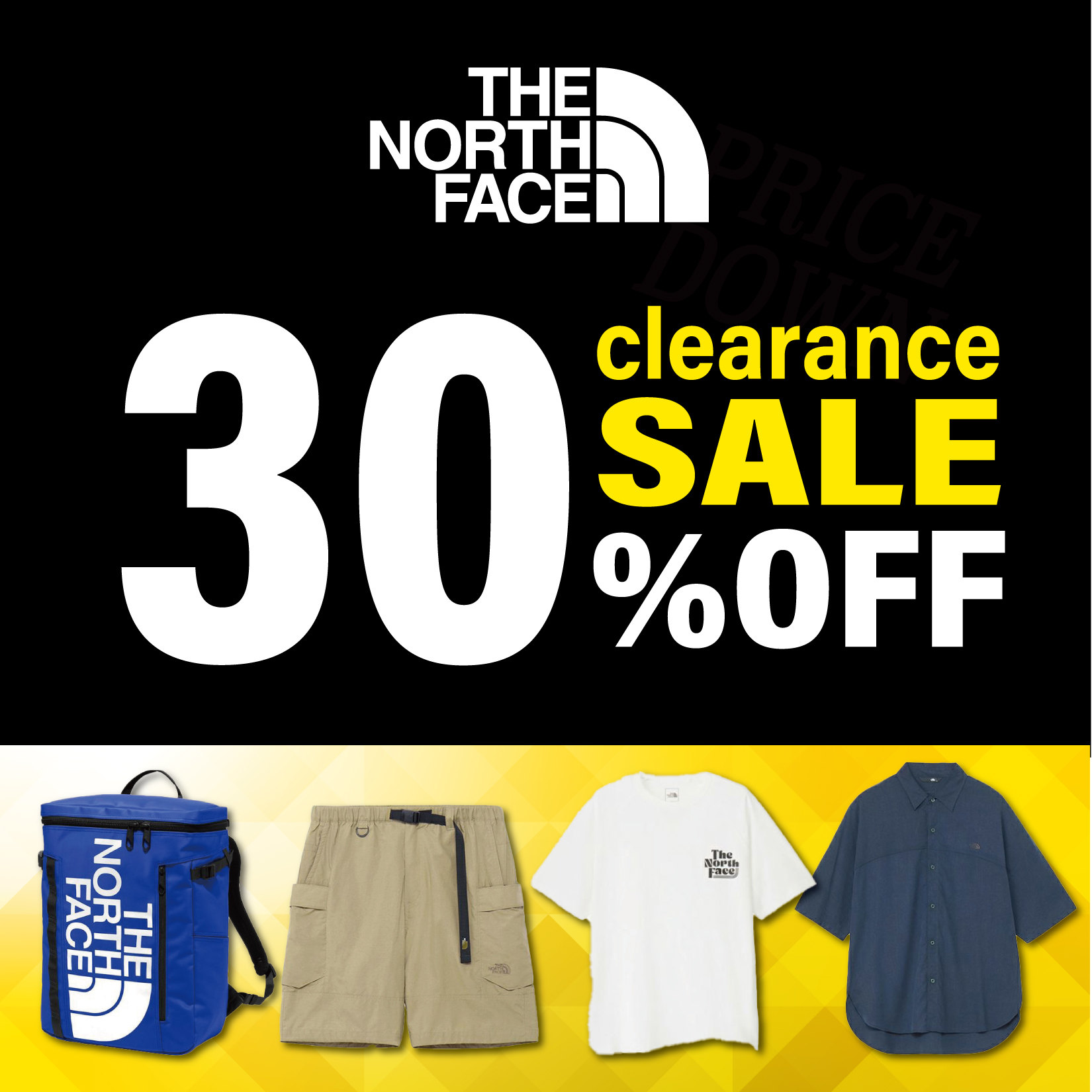 ノースフェイスクリアランスSALE