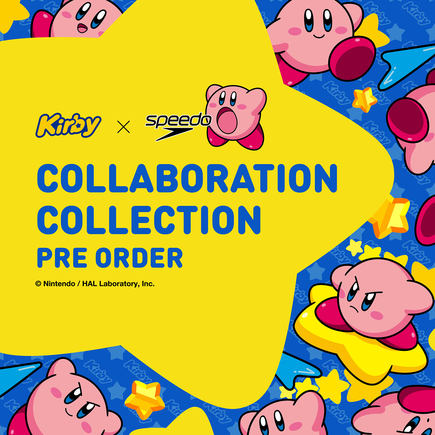 speedoと星のカービィのコラボ商品 先行予約