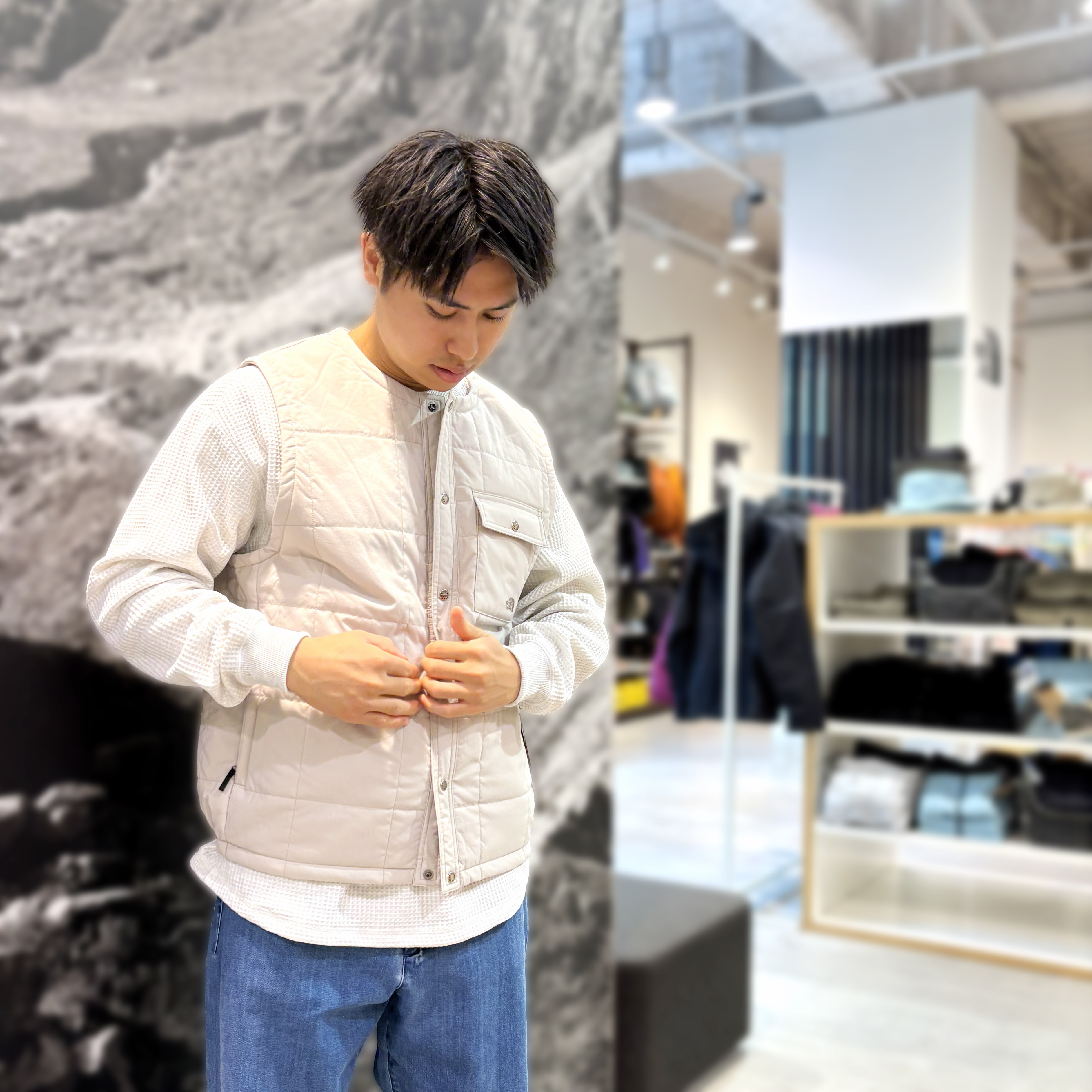 レイヤード対応・ベスト