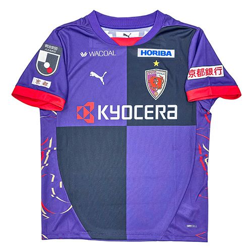 京都パープルサンガ（キッズ）2025 キッズレプリカユニフォーム 1st プーマ PUMA 京都サンガF.C. 2025 キッズレプリカユニフォーム