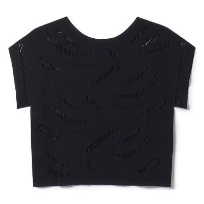 チャコット・バランス Chacott BALANCE コンパクトシャギーニットTシャツ 半袖 ヨガ ウィメンズ 256303-8543-51-009