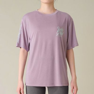 ジーフィット G-FIT リラックスフィットショートスリーブトップ 半袖 フィットネス ウィメンズ GA-C673TS-LV