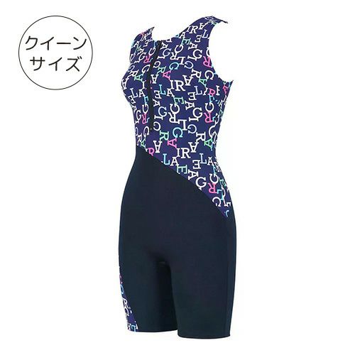 ワコール Wacoal フィットネス水着（クイーンサイズ） オールインワン スイム ウィメンズ SWR424Q-KO ワコール Wacoal フィットネス水着（クイーンサイズ） オールインワン